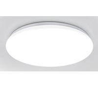 Plafoniera Opaca led Slim Tonda Ricambio Camper 12V 18W 6000K Universale H 4cm