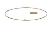 Plafoniera Oracle 81W Luce Naturale 4000K Ottone Dimmerabile Ideal Lux