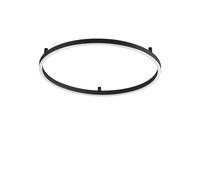 ORACLE SLIM LAMPADARIO DA SOFFITTO LED SMD 37 W On-Off 4500 lm 4000 K D.70CM NERO