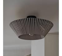 Plafoniera OSRAM Decor Striscia grigio, Ø 40,5 cm, tessuto, E27 Osram