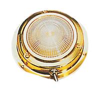 Plafoniera ottone lucido luce Led diam. 138 mm - 1 PZ Osculati - 13.544.11