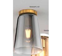 PLAFONIERA OTTONE SAT. 1 LUCE CROMO 1164OS-PL1-CR