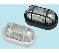 PLAFONIERA OVALE CON GRIGLIA TARTARUGA BIANCA.