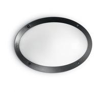 Plafoniera Ovale da Esterno Nera (Maddi) in resina IP66 - Fumagalli
