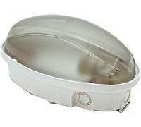 Plafoniera Panda Mini LED 12 W Bianca Ovale Ø Cm 21 5 x 12 5X11 H Fanton