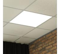 Plafoniera Pannello a Incasso Lampada Ufficio Bianco LED Costruzione Neutro L [EEK: Non valutato]
