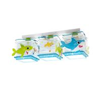 Plafoniera Per Bambini A 3 Luci Little Shark