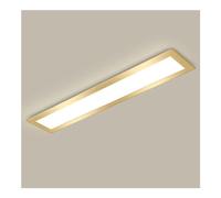 Plafoniera per Camera da Letto a LED lineare da Incasso, Decorazione per la casa, plafoniera Minimalista per Sala da Pranzo, Isola della Cucina (60 cm)