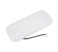 Plafoniera per Camper Super Luminosa LED 500LM 12V 6000K Illuminazione Interna Bianca, Lunga Durata, Copertura Opaca, Ampia Applicazione per Camper, Camper, Yacht (Nessun