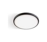 Plafoniera Per Esterni Interni Alluminio Grigio Led 28 W 2700 Lm 3000K Electra