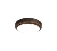 Plafoniera per Esterni/Interni, Moderna Plafoniera a Led a Incasso, 6000K Non Dimmerabile, Design Rotondo, Impermeabile, in Alluminio, per Esterni, Corridoi, Scale, Giardini e Verande./22 cm