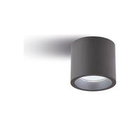 Plafoniera Per Esterno In Alluminio Grigio Led 40 W 3800 Lm 3000K