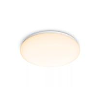 PLAFONIERA PHILIPS MOIRE BIANCA ROTONDA ALLUMINIO 32cm 2700k