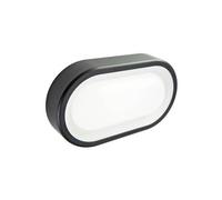 Plafoniera Esterno Moderna Orion Alluminio E Termoplastica Grigio Led 9W 4000K