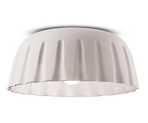 PLAFONIERA PICCOLA MADAME GRES BIANCO NATURALE C2572(BIN)