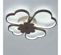 Plafoniera, Plafoniera a Led da Soffitto, Luce Calda 3000K, Illuminazida Soffitto per Interni, 3,1 Pollici, Facile da Installare, Arredamento Moderno, Bianco-Grande/Marr/Piccolo