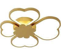 Plafoniera, Plafoniera a Led da Soffitto, Luce Calda 3000K, Illuminazida Soffitto per Interni, 3,1 Pollici, Facile da Installare, Arredamento Moderno, Bianco-Grande/Oro/Piccolo