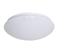 Plafoniera Plafoniera LED per camera da letto cielo stellato bianco, effetto stella, 18W 1260lm 3000K, DxH 29x9,5 cm