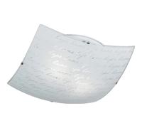 Plafoniera Poesia 40x40 cm bianco
