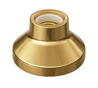 Plafoniera/portalampada ELEKTRA porcellana oro lucido 1x E27 max. 300W