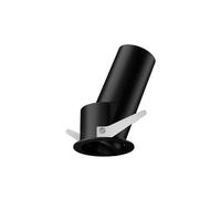 Plafoniera Quark 12W Luce Calda 3000K Finitura Nero Ideal Lux