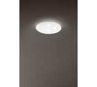 Plafoniera Contemporanea Random Alluminio Bianco Led Integrato 27W