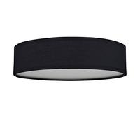 Smartwares Plafoniera Mia 6000.543 40 cm Nero metallo/tessuto/plastica