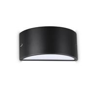 Plafoniera REX-2 E27 Finitura Nera IP44 Ideal Lux