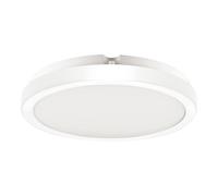 Plafoniera rotonda a LED da 28 cm, 24W, bianca, marca Vera Eko-Light.
