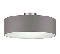 meineWunschleuchte Plafoniera rotonda con paralume in tessuto, diametro 40 cm, con attacco E14, elegante e intramontabile