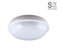 BEGHELLI 75323 PLAFONIERA GEO LED 20W ROUND WHITE 4K