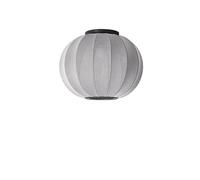 Plafoniera rotonda Made By Hand Knit-Wit Ø45 Argento