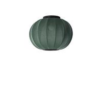 Plafoniera rotonda Made By Hand Knit-Wit Ø45 Tweed Green