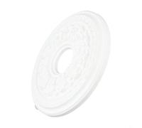 Plafoniera rotonda minimalista in poliuretano per installazione senza soluzione di continuità nel tuo spazio abitativo (35 cm)
