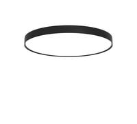 Plafoniera Rotonda Sottile LP Ø68 3000K e Dali Nero