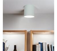 Plafoniera Rotondo Ø13cm H:13cm Bianco Soggiorno Corridoio Cucina Spot Lampada