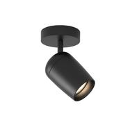 Plafoniera Singola Astro Koto Nero Opaco