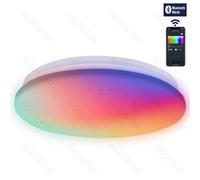Aigostar Plafoniera LED Smart 12W Bluetooth MESH RGB CCT IP44 Alexa 26cm