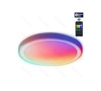 Plafoniera Smart Bluetooth MESH 24W 2650Lumen RGB+CCT 3000K-6500K con telecomand