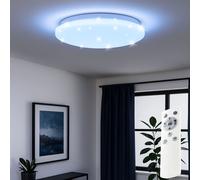 Plafoniera Smart LED Sterneneffekt Dimmerabile Telecomando D 39 CM