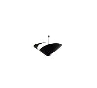 Plafoniera Soffitto A Forma di Lumaca Ø85 Nero