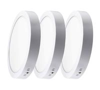 PLAFONIERA SOFFITTO LAMPADA PARETE LED ROTONDA CCT CAMBIO COLORE 1-3 PZ. 6W 24W