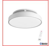 Plafoniera Soffitto Led con Ventilatore ZEPHIR zvp5 cct Telecomando Senza Pale