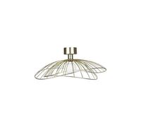 Plafoniera/Spazzolato Globen Lighting Ray in Ottone