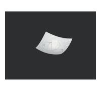 Plafoniera Spirelli 30x30 cm bianco Bianco
