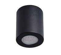 porta faretto stagno da parete soffitto sani bagno cucina GU10 nero