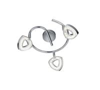 Plafoniera spot a led 13,5w orientabile cromata moderna TR352