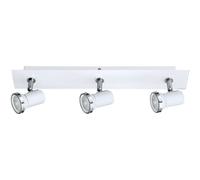 PLAFONIERA SPOT MODERNA A LED 9,9W BIANCA CROMATA COLL. GL1424