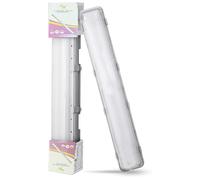 Plafoniera Stagna 2Tubi Led 120Cm 18W IP65 Copertura Opaca Impermeabile FM-20233