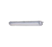 Plafoniera Stagna 60 Cm Ip65 2x9w X 2 Tubi Led GBC 23021856 Plafoniera Stagna 60